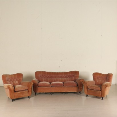 moderne Antiquitäten, moderne Design-Antiquitäten, Sofa, modernes antikes Sofa, modernes antikes Sofa, italienisches Sofa, Vintage-Sofa, 50er-Jahre-Sofa, 50er-Jahre-Design-Sofa.