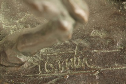 Bronzo di Cleto Tomba - Particolare