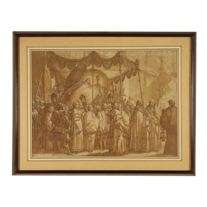 Drucken von Johannes dem Täufer Romero