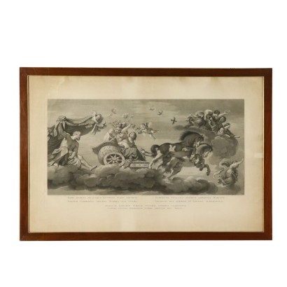 Antigua pintura - Grabado de Giovanni Volpato