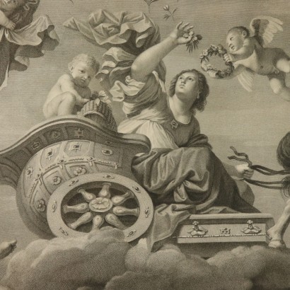 El grabado de Giovanni Volpato - Particular