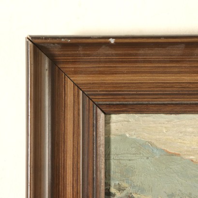 Paesaggio di Giuseppe Solenghi - Particolare