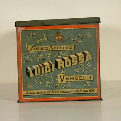 Scatola in Latta 'Luigi Rossa'