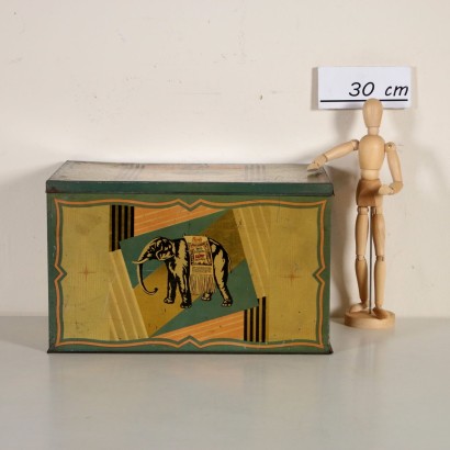 Tin Box by 'Luigi Rossa' Manufactured in Italy 1930s