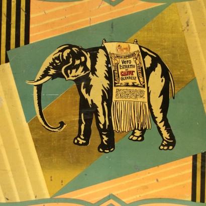 Tin Box by 'Luigi Rossa' Manufactured in Italy 1930s