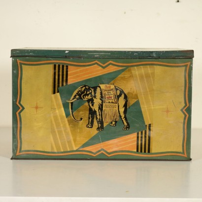 Tin Box by 'Luigi Rossa' Manufactured in Italy 1930s