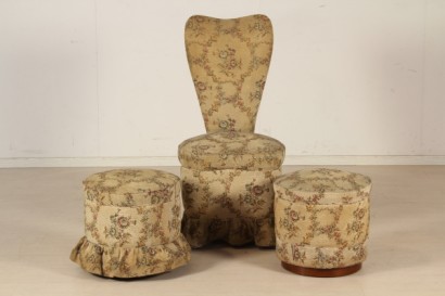 Modernismo, sillones, silla, otomano, 30 años, 40 años, modernismo, Sillón de modernismo de 40 años, 30 años, 40 años, PUF PUF silla años 30