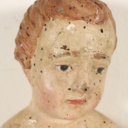 Statua Gesù Bambino - Particolare