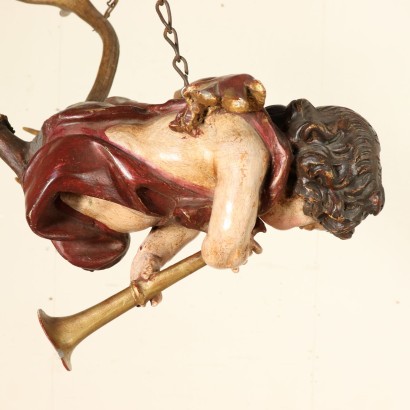 antiquariato, orologio, antiquariato orologio, orologio antico, orologio antico italiano, orologio di antiquariato, orologio neoclassico, orologio del 800, orologio a pendolo, orologio da parete, luster tirolese, scultura tirolese.