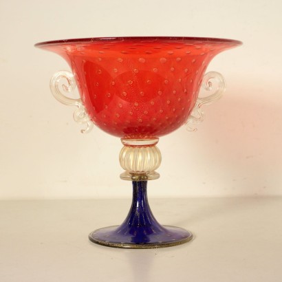antiques, vase, antique vase, antique vase, antique Italian vase, antique vase, neoclassical vase, vase of the 70's, glass vase, Alberto Donà.