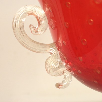 antiques, vase, antique vase, antique vase, antique Italian vase, antique vase, neoclassical vase, vase of the 70's, glass vase, Alberto Donà.