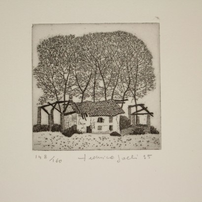 Etching by Federica Galli 1995