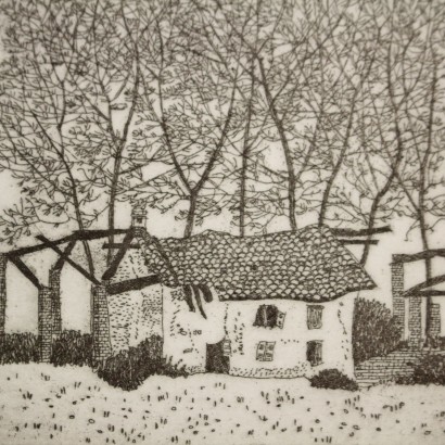 Etching by Federica Galli 1995