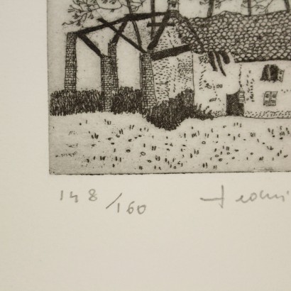 Etching by Federica Galli 1995