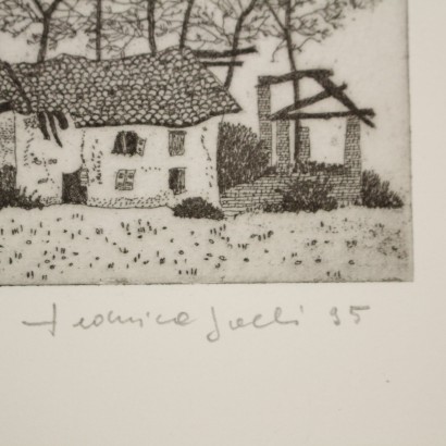 Etching by Federica Galli 1995