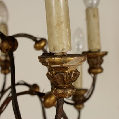 Lampadario 12 Bracci-particolare