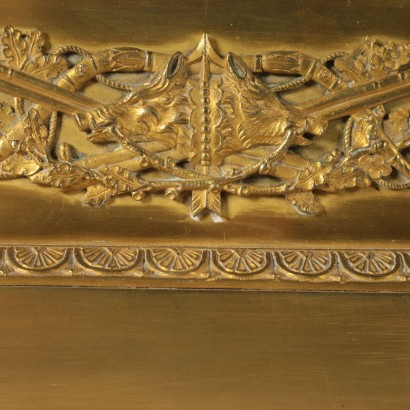 Horloge de Table Bronze doré Moitié '800