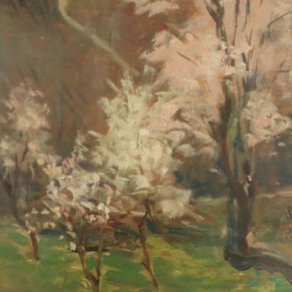 Paesaggio di Antonio Pagnotta-particolare