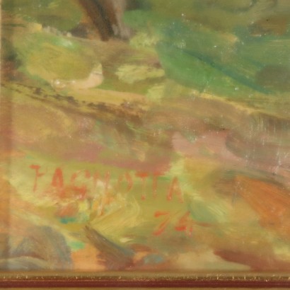 Paesaggio di Antonio Pagnotta-particolare