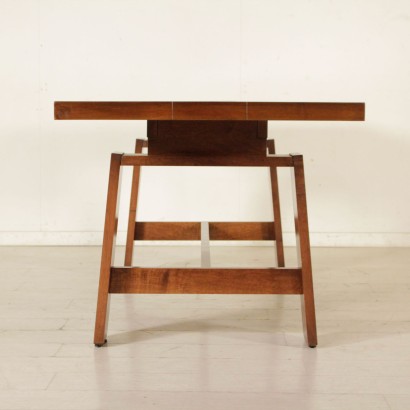 Table Silvio Coppola Noyer Vintage Bernini Italie Années 70