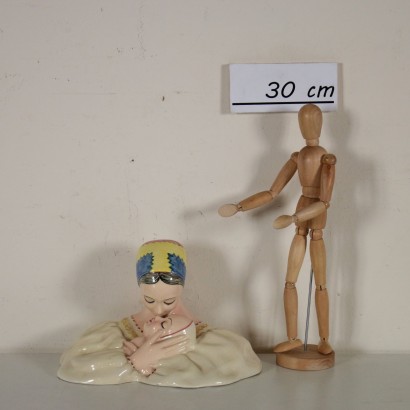 Moderne Antiquitäten, Design Moderne Antiquitäten, Skulptur, Moderne Antiquitäten Skulptur, Moderne Antiquitäten Skulptur, Italienische Skulptur, Vintage Skulptur, Skulptur der 40er Jahre, Skulptur Design der 40er Jahre, Mutterschaft Manifattura Preciosa