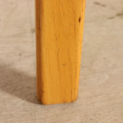 Chaise Magnus Olesen Hêtre Mousse Tissu Danemark Années 70-80