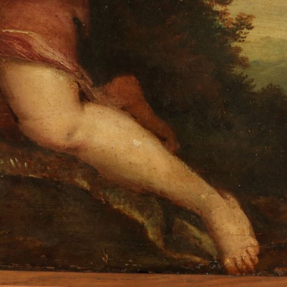 Magdalena penitente-detalle