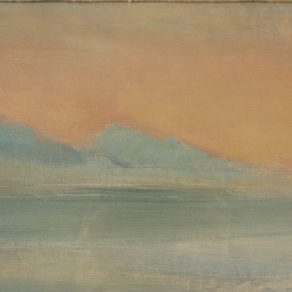 Paesaggio di Aldo Carpi-particolare