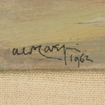 Paesaggio di Aldo Carpi-particolare