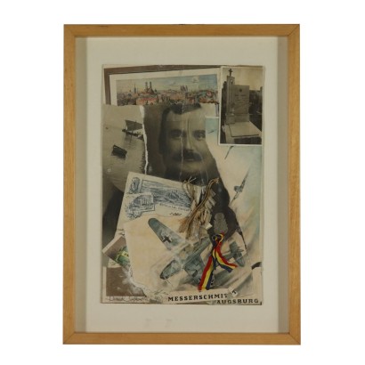 Arte Contemporanea-Collage di Daniel Spoerri