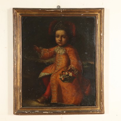 Portrait of Child Oil on Canvas Early 17th Century