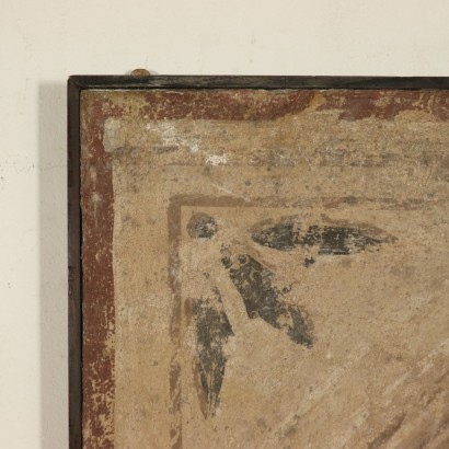 Finto Strappo d'Affresco con Musico-particolare