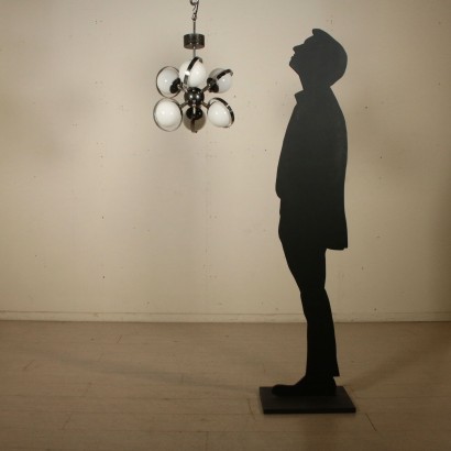 antigüedades modernas, diseño antigüedades modernas, araña, araña antigua moderna, araña antigua moderna, araña italiana, araña vintage, araña de los años 60, araña de diseño de los años 60