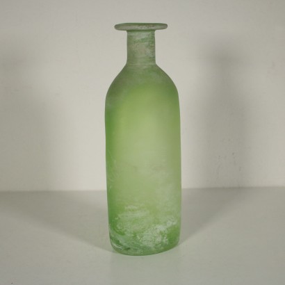 Three Glass Vases by Gino Cenedese Murano Italy 1960s-1970s