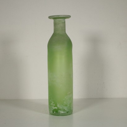 Three Glass Vases by Gino Cenedese Murano Italy 1960s-1970s