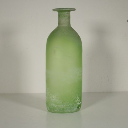 Three Glass Vases by Gino Cenedese Murano Italy 1960s-1970s
