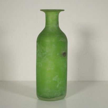 Three Glass Vases by Gino Cenedese Murano Italy 1960s-1970s