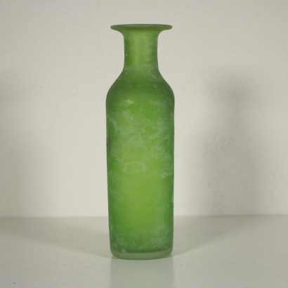 Three Glass Vases by Gino Cenedese Murano Italy 1960s-1970s