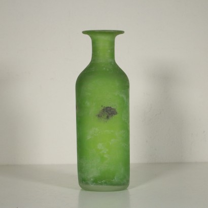 Three Glass Vases by Gino Cenedese Murano Italy 1960s-1970s