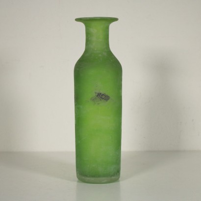 Three Glass Vases by Gino Cenedese Murano Italy 1960s-1970s