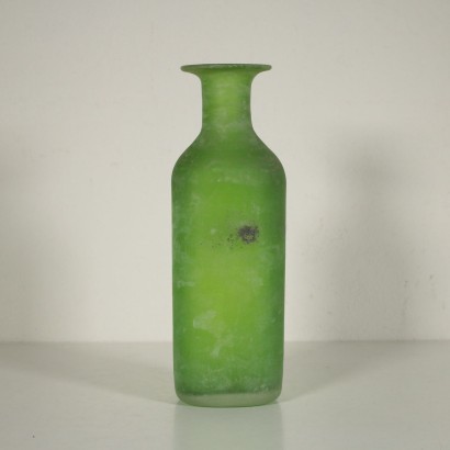 Three Glass Vases by Gino Cenedese Murano Italy 1960s-1970s