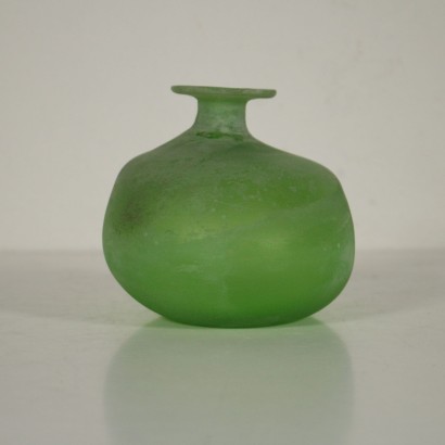 Three Glass Vases by Gino Cenedese Murano Italy 1960s-1970s