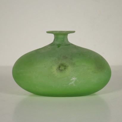 Three Glass Vases by Gino Cenedese Murano Italy 1960s-1970s