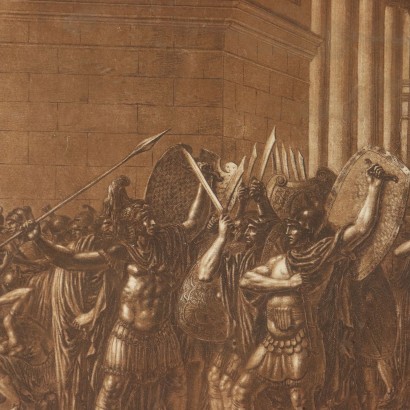 Pair of Aquatints by Luigi Ademollo Episodes of the Punic Wars 1797