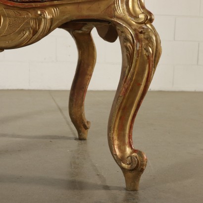 Trono dorato-particolare