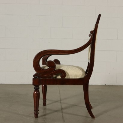 Sedia Carlo X-fianco