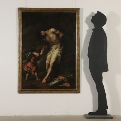 Saint Sébastien Giuseppe Antonio Pianca Huile sur Toile '700