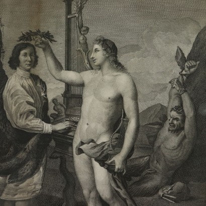 Quatre Eau-forte Cristoforo Dall'Acqua 1769