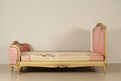 Bottega del 900, bed, late-late Baroque style, bed, bed 900 barocchetto, lacquerware, lacquer bed