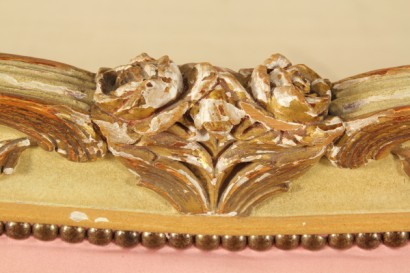 Bottega del 900, bed, late-late Baroque style, bed, bed 900 barocchetto, lacquerware, lacquer bed